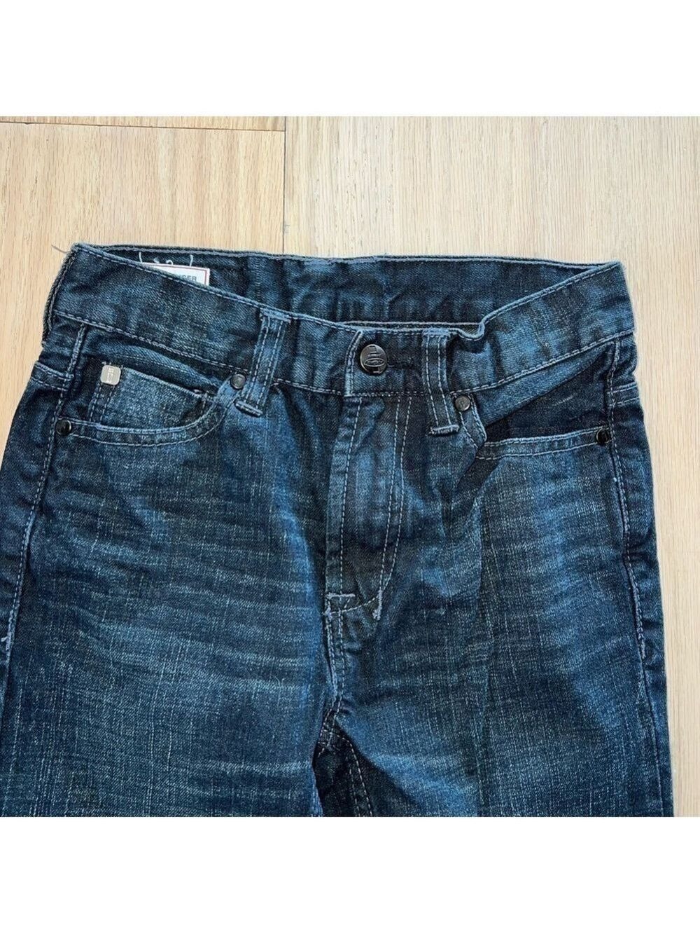 Buffalo Spencer Slim Dark Gray Jeans Kids Size 10 - Picture 3 of 5